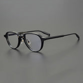 Knight Vintage Acetate Glasses Frame Aviator Frames Southood Black